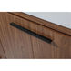 Wyatt 48 X 22 X 34 inch Walnut Brown Vanity Sink Set