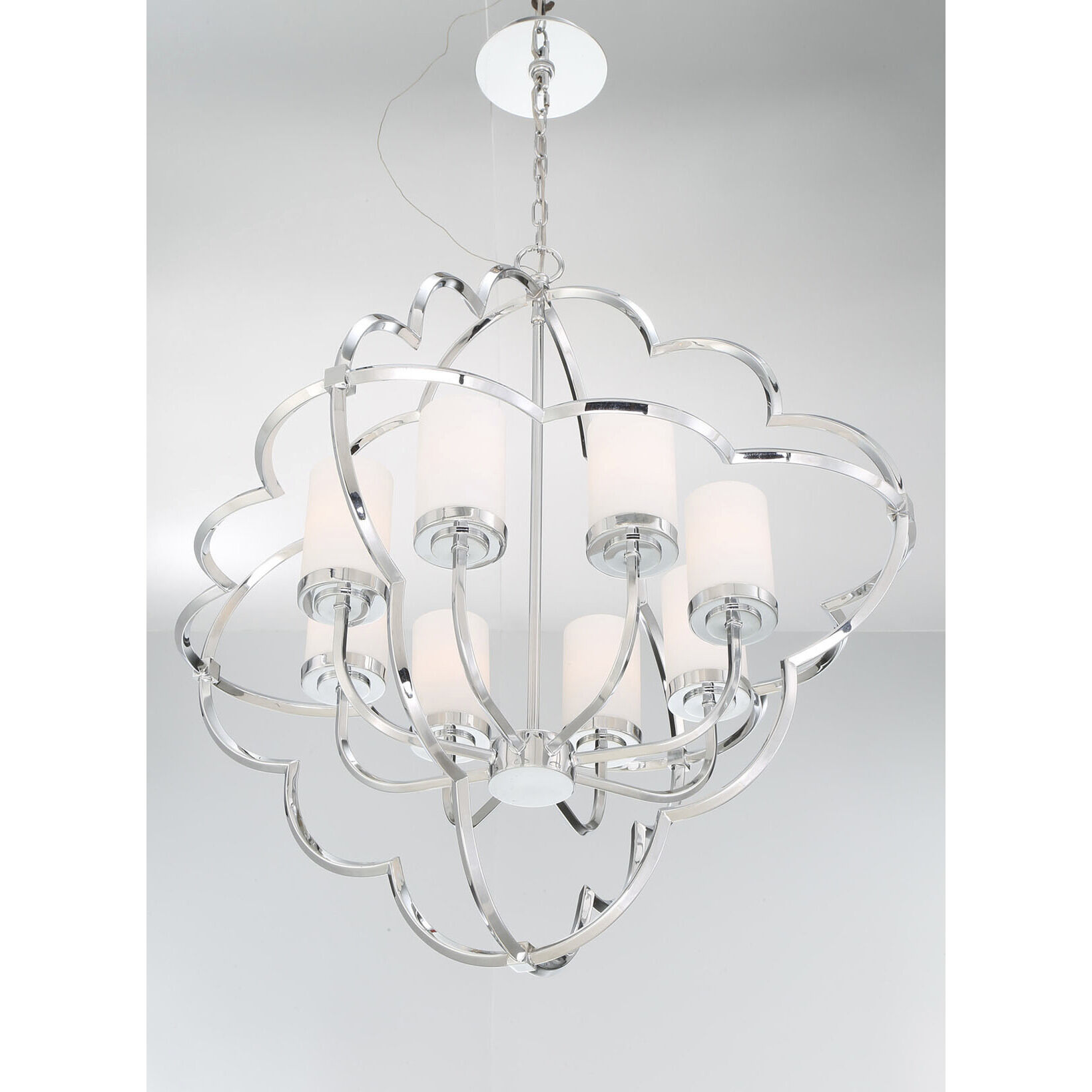 Douville 1 Light 18 inch Chrome Chandelier Ceiling Light