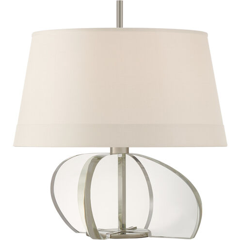 Thomas O'Brien Orillon 22.75 inch 60.00 watt Polished Nickel and Crystal Accent Lamp Portable Light