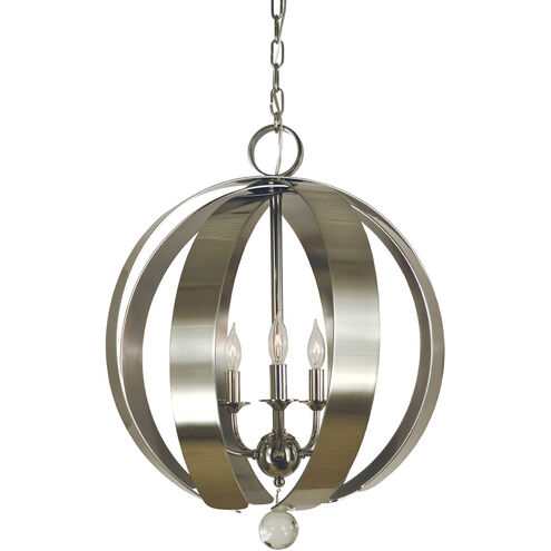 Venus 5 Light 18 inch Brushed Nickel Dining Chandelier Ceiling Light