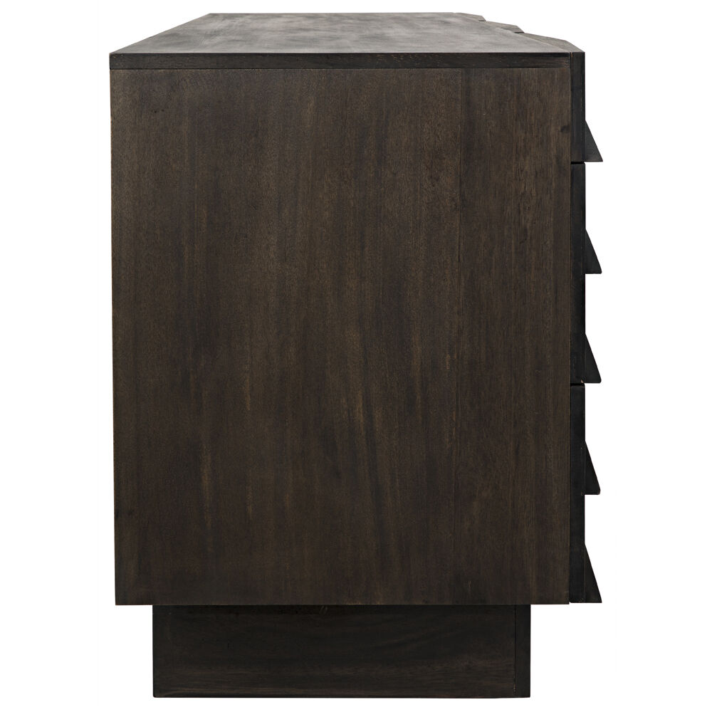 Drake 75 X 22 inch Ebony Walnut Sideboard