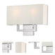 Pierson 2 Light 16 inch Polished Chrome ADA ADA Sconce Wall Light