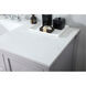 Theo 60 X 22 X 34 inch Gray Vanity Sink Set