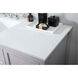 Theo 60 X 22 X 34 inch Grey Vanity Sink Set