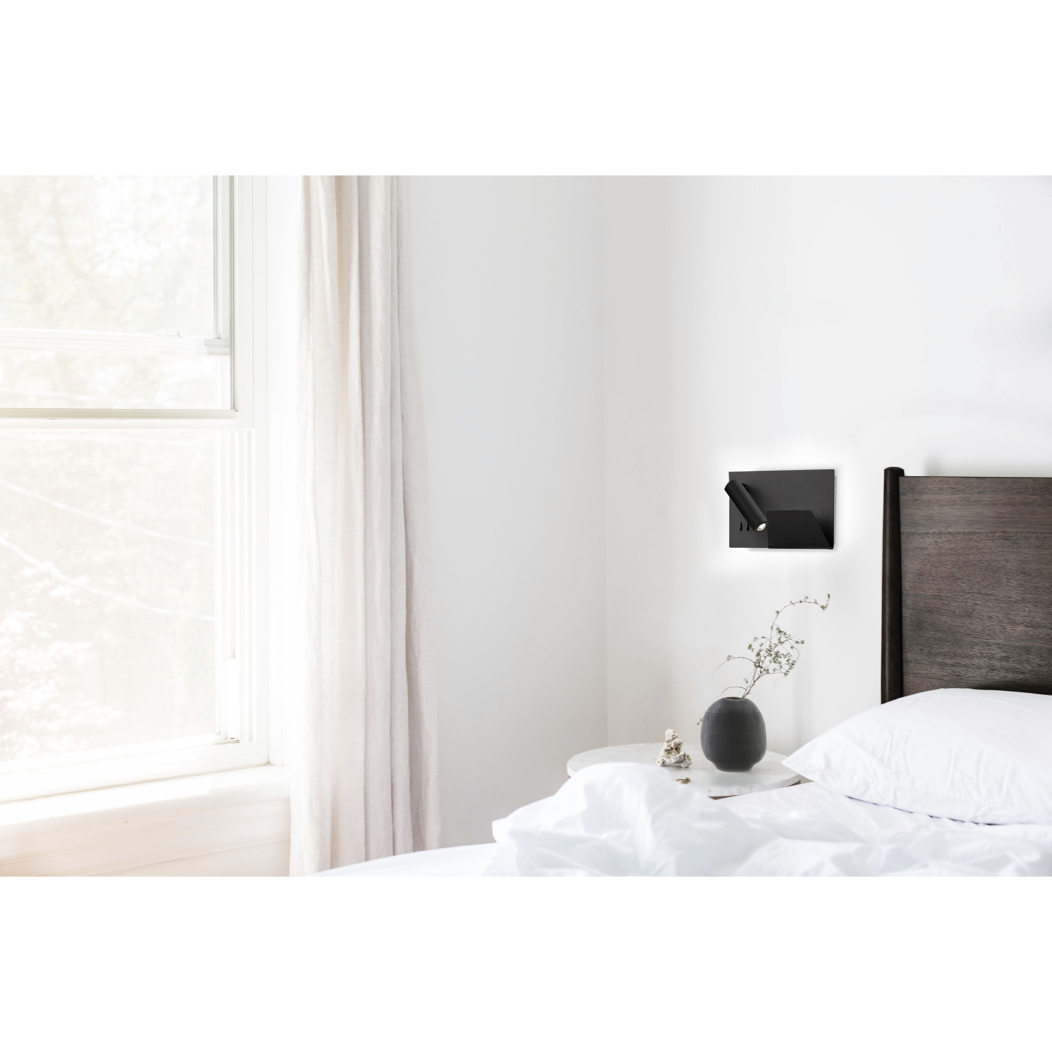 Dorchester Wall Sconce Wall Light in Black