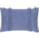 Katie 22 inch Blue Pillow Kit in 14 x 22, Lumbar