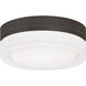 Sean Lavin Cirque LED 6 inch Antique Bronze Flush Mount Ceiling Light in 2700K, Integrated LED