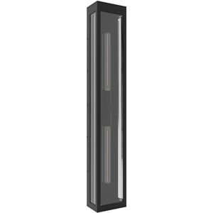 Avenue Outdoor 2 Light 36 inch Black Outdoor Wall Mount
