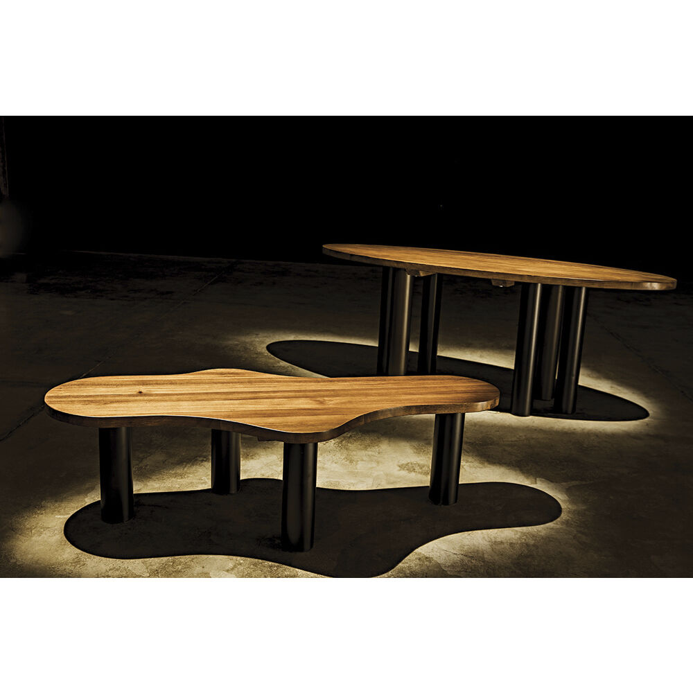 Journal 79 X 32 inch Dark Walnut Dining Table, Oval