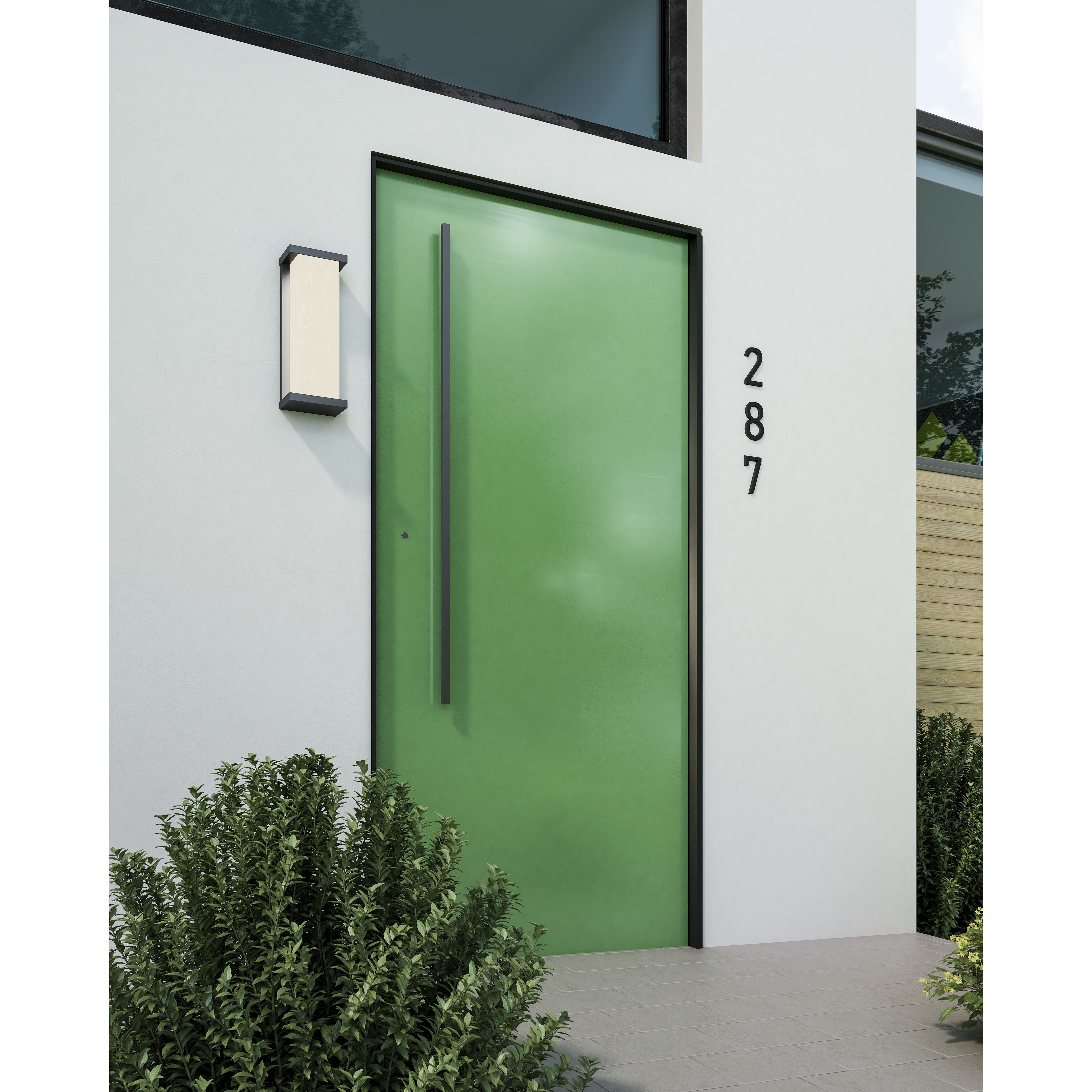 Bravo LED 20 inch Black Exterior Wall Sconce