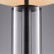 Messier 35 inch 100.00 watt Gunmetal Table Lamp Portable Light