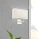 Pierson 2 Light 13 inch Brushed Nickel ADA Sconce Wall Light