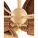 Cubana 12 Light 56.25 inch Natural/Coco Cream Three-Tier Chandelier Ceiling Light
