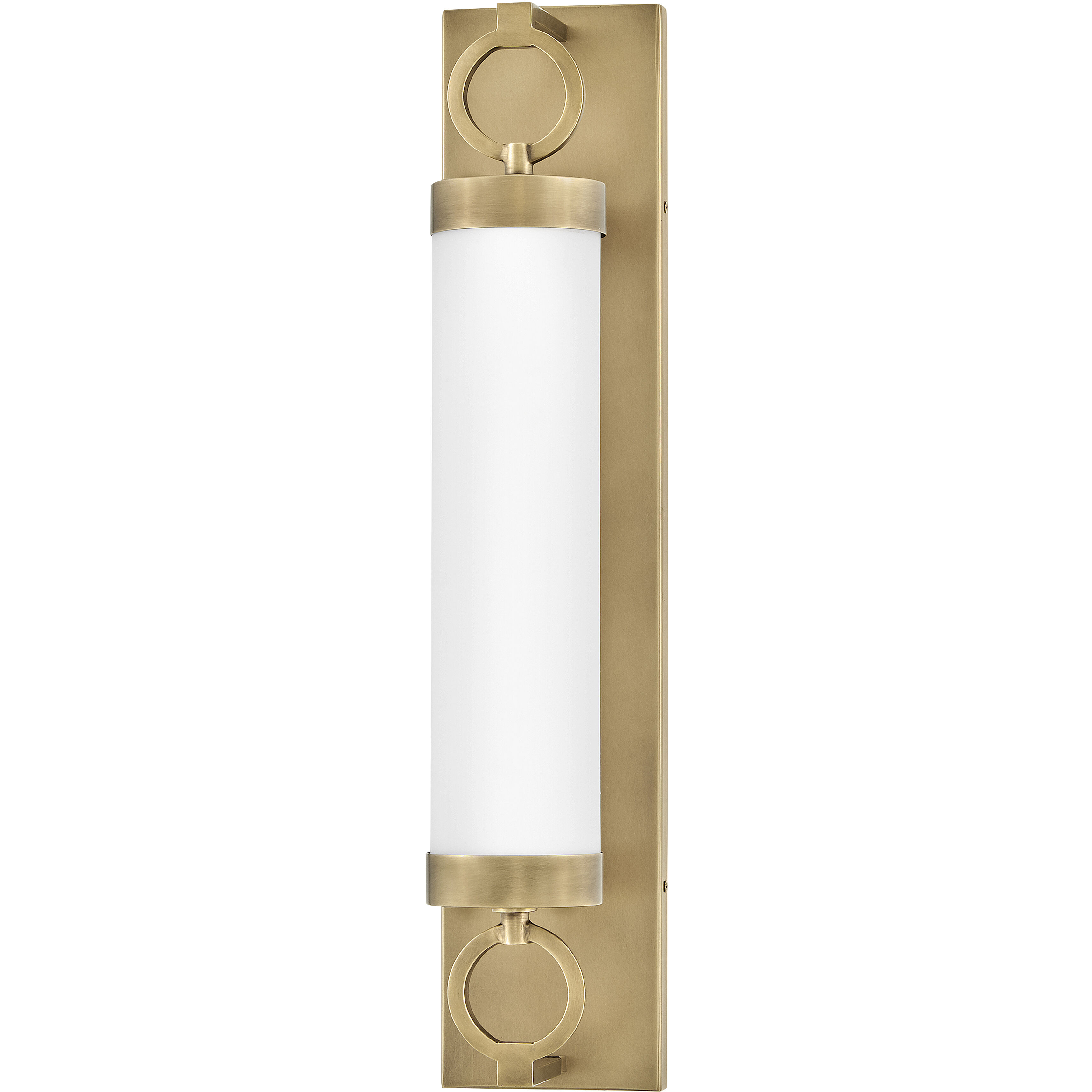 Lisa McDennon Baylor LED 24 inch Heritage Brass Bath Light Wall Light, Linear, Sconce