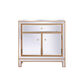 Modern Antique Gold Cabinet