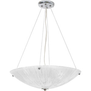 North Side 3 Light 21 inch Chrome Chandelier Ceiling Light, The Way