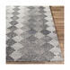 Montclair 90 X 60 inch Charcoal/Light Gray/Taupe Rugs