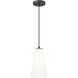 Farrell 1 Light 6 inch Matte Black Pendant Ceiling Light