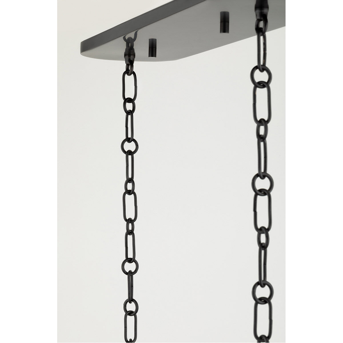 Verona Beach 1 Light 50.5 inch Old Bronze Linear Ceiling Light, Oval