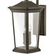 Bromley Outdoor Wall Mount Lantern in Oil Rubbed Bronze, Non-LED