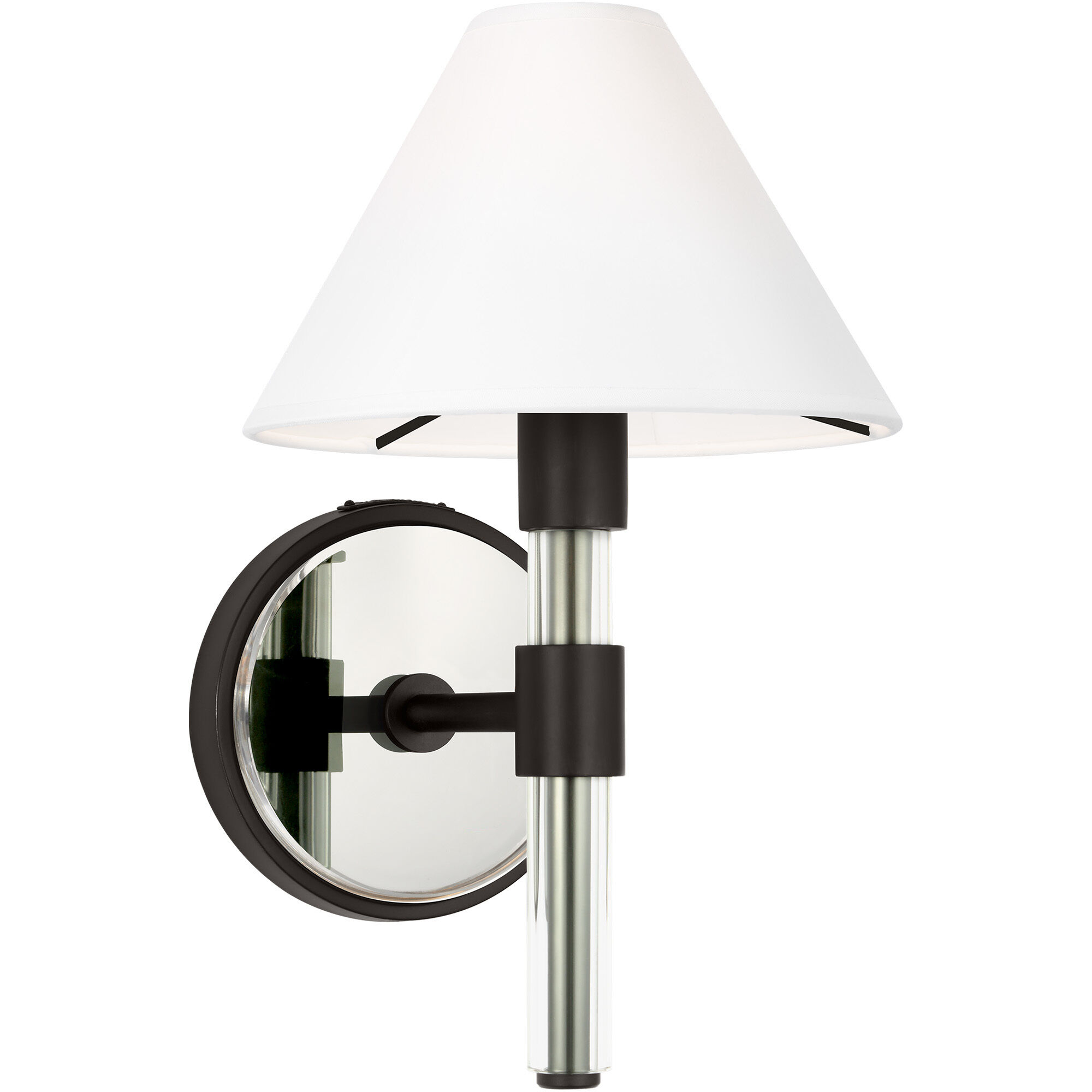 Robert 1 Light 7.5 inch Aged Iron Bath Vanity Wall Sconce Wall Light