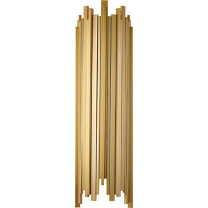 Canada 2 Light 5 inch Gold Wall Sconce Wall Light