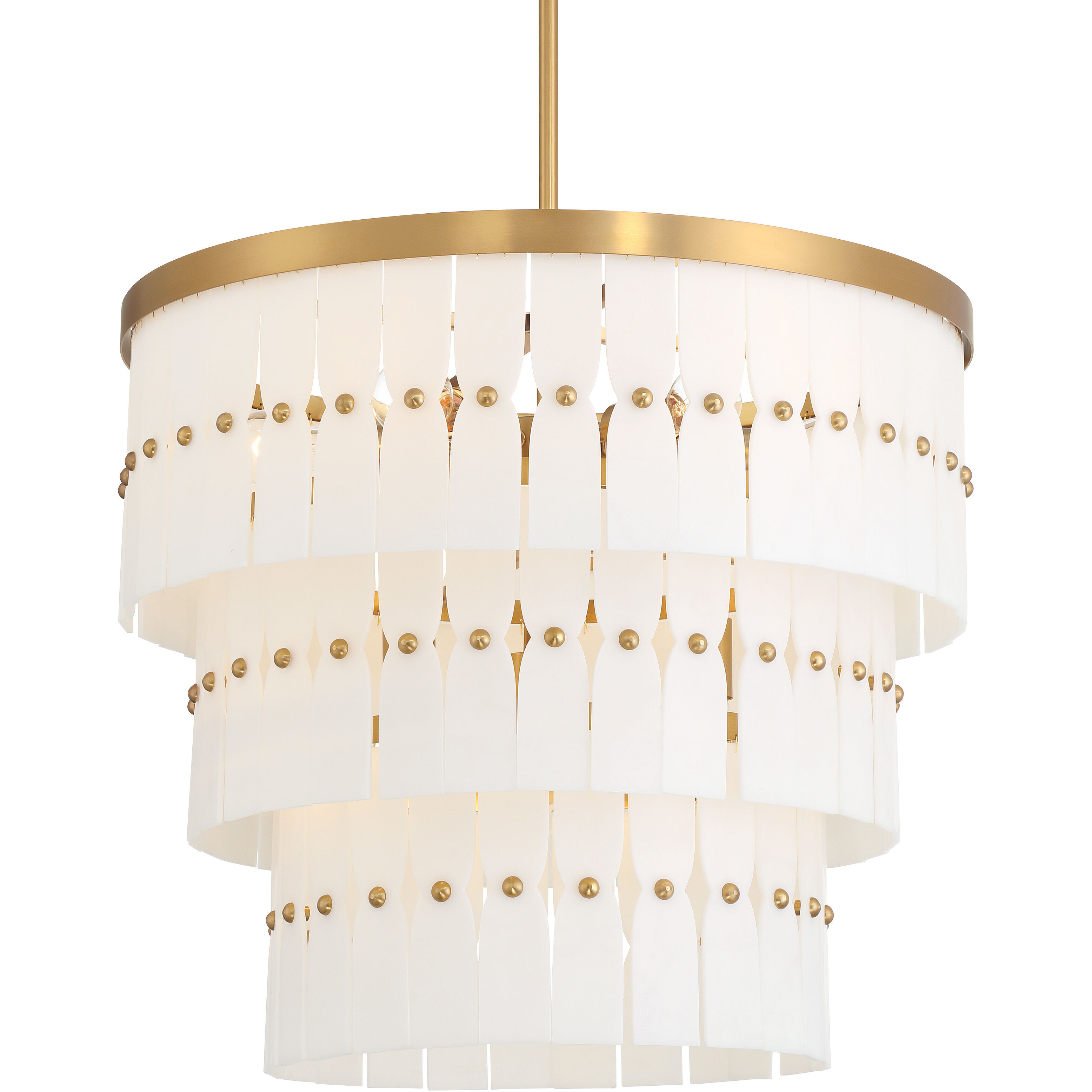 Coronelle 9 Light 26 inch Legacy Brass Pendant Ceiling Light