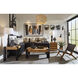 Wilkes Black with Ochre Framed Wall Art