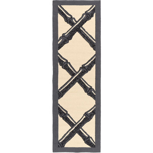 Bondi Beach 144 X 108 inch Charcoal, Black, Cream Rug