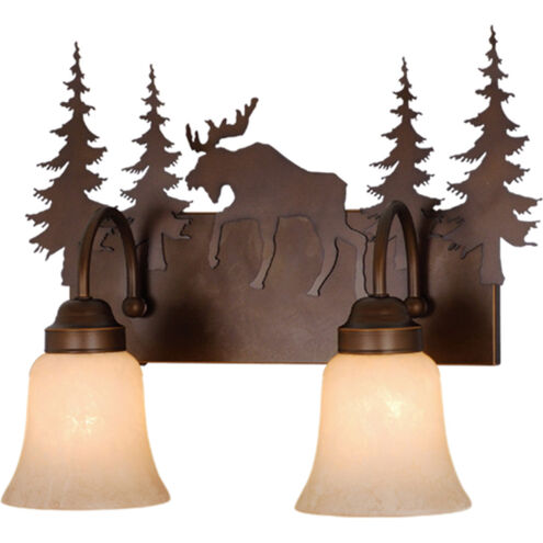 Yellowstone LED 16.75 inch Burnished Bronze Bathroom Light Wall Light