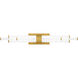 Talbott LED 32 inch Brushed Gold Bath Light Wall Light, Large