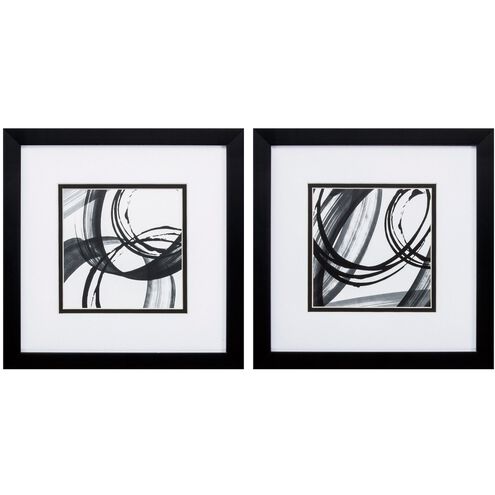 Abstract Collection Black Framed Art