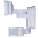 Outdoor Security LED 7 inch White Outdoor Security