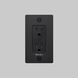 1G Duplex 125 Black Outlet
