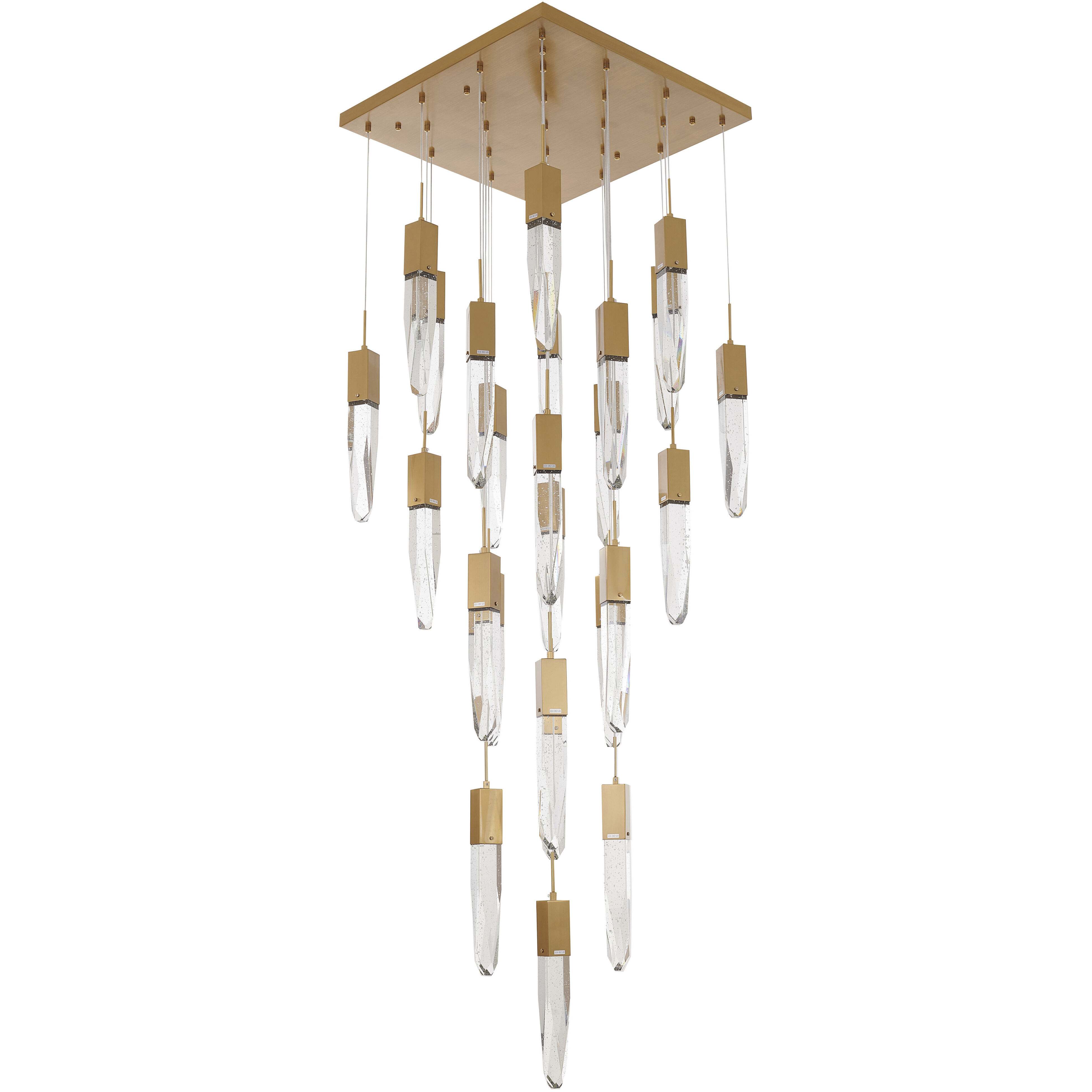 Canada 25 Light 27.5 inch Gold Chandelier Ceiling Light