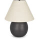 Sadiyah 24 inch Black Table Lamp Portable Light