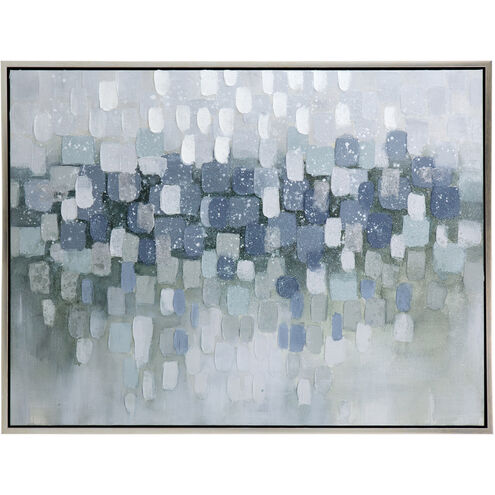 Silver Lake 47.2 X 35.4 inch Heavy Textured Oil Painting