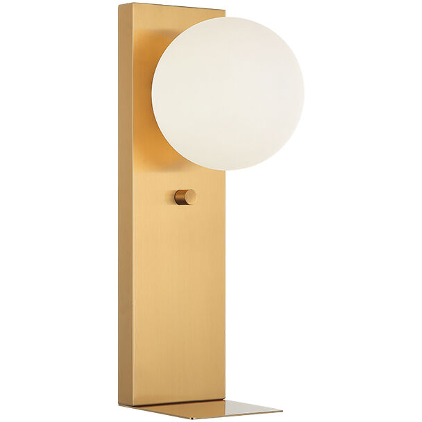 Stanley 1 Light 6 inch Aged Gold Brass Wall Sconce Wall Light