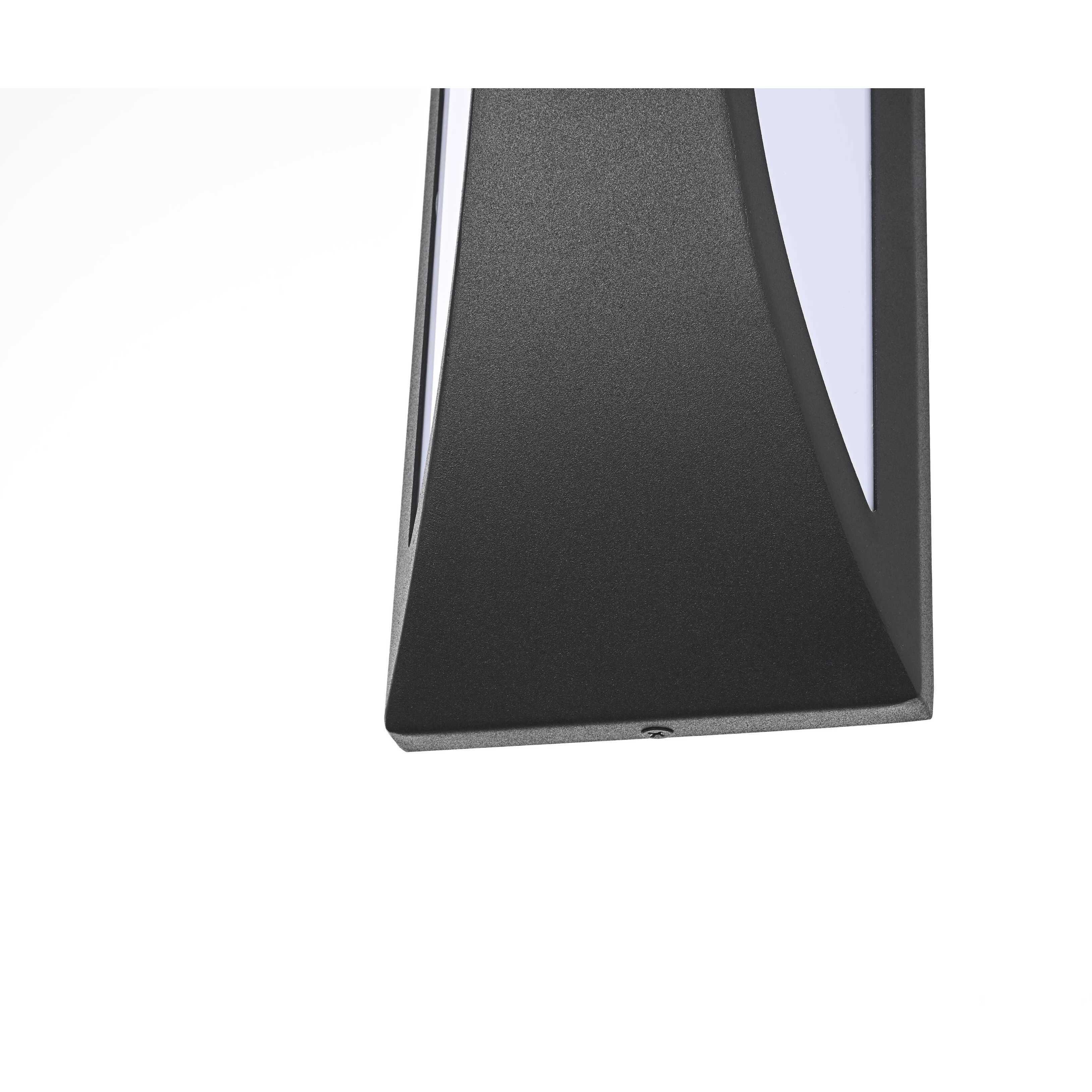 Zayn 1 Light 14 inch Black Outdoor Wall Sconce