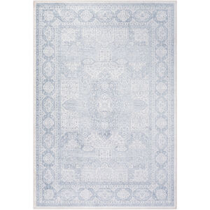 Couture 123 X 94 inch Pale Blue/Light Gray/Denim Rugs, Rectangle
