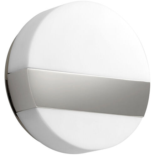 Aurora LED 6 inch Polished Nickel Sconce Wall Light