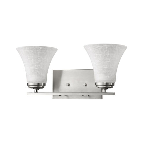 Union 2 Light 17 inch Satin Nickel Vanity Light Wall Light