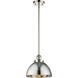 Ballston Urban LED 10 inch Polished Nickel Pendant Ceiling Light