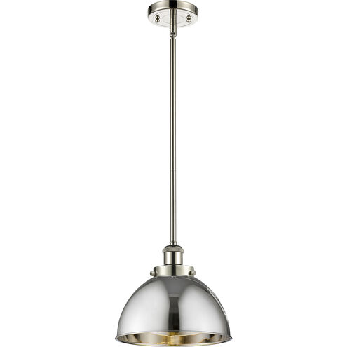 Ballston Urban LED 10 inch Polished Nickel Pendant Ceiling Light