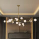 Curven 16 Light 25.75 inch Legacy Brass Chandelier Ceiling Light
