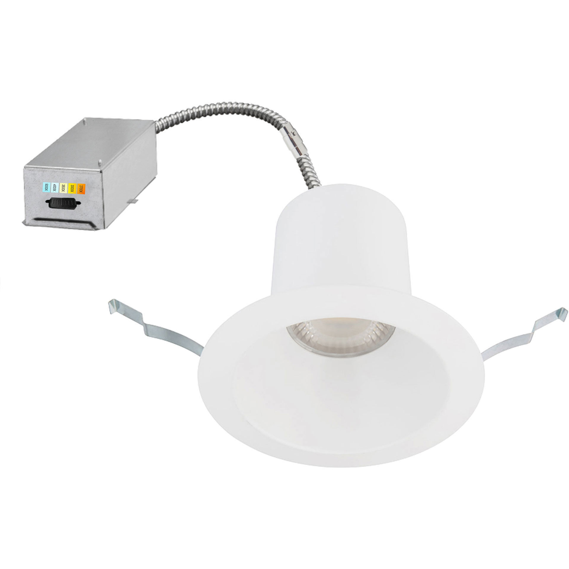 Blaze LED White Complete Kit Recessed Lighting