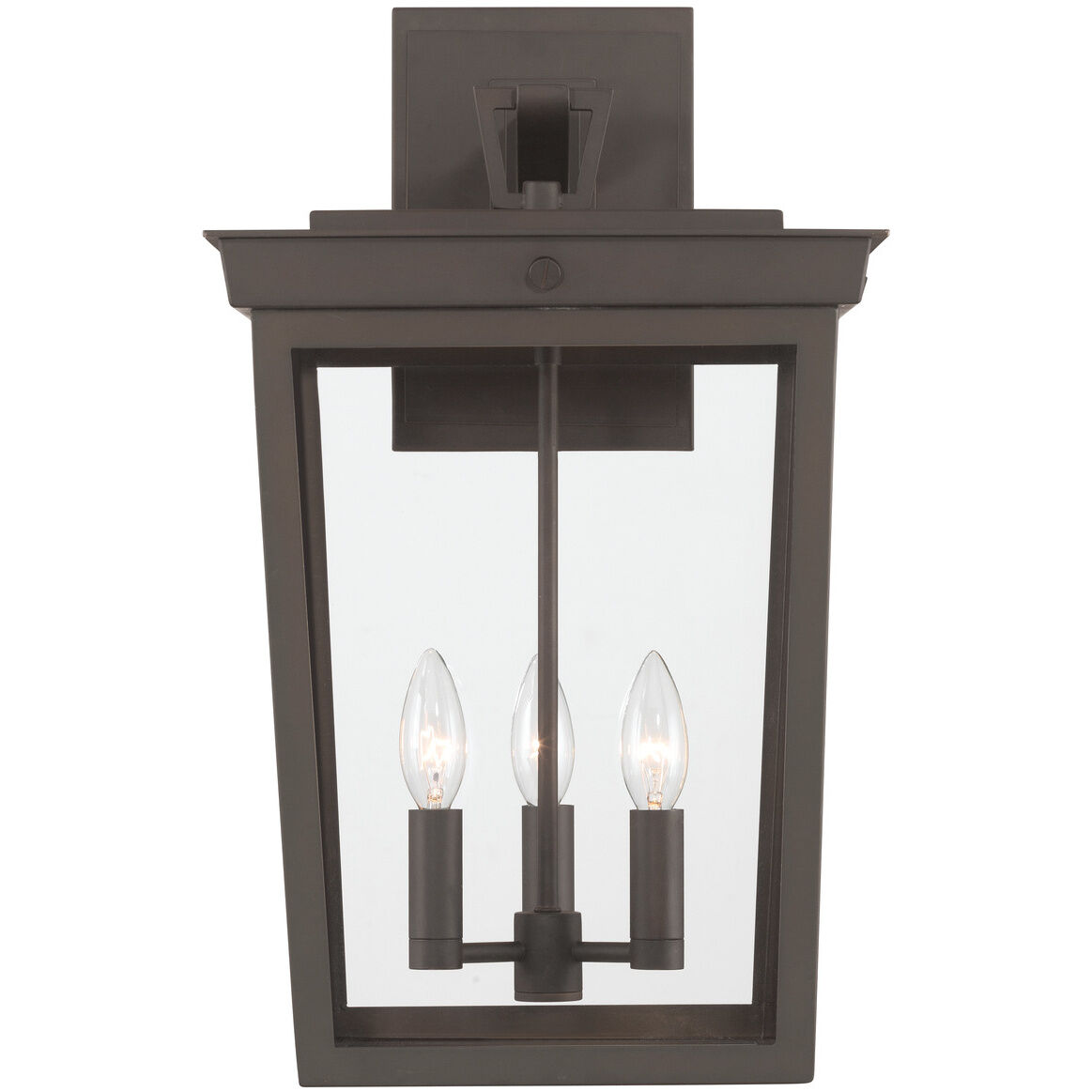Belmont 3 Light 20 inch Twilight Bronze Outdoor Sconce