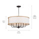 Homestead Heddle 6 Light 31 inch Anvil Iron Chandelier Ceiling Light, Heddle