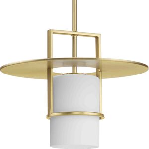 Mystic 1 Light 14 inch Brushed Bronze Pendant Ceiling Light