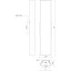 Ferguson LED 20 inch Black Bath Vanity Light Wall Light